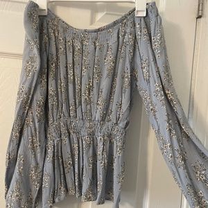 Off the Shoulder Floral Top